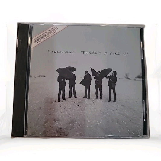 Longwave There's A Fire EP PROMO CD  with RARE SONG TRACK + 3 VIDEOS NEW SEALED