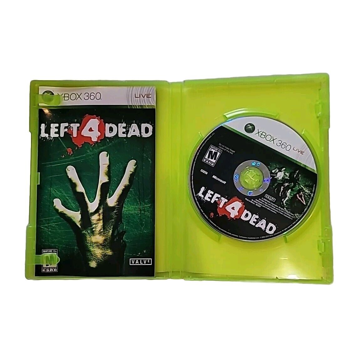 Left 4 Dead - Xbox 360 - Complete With Manual CIB