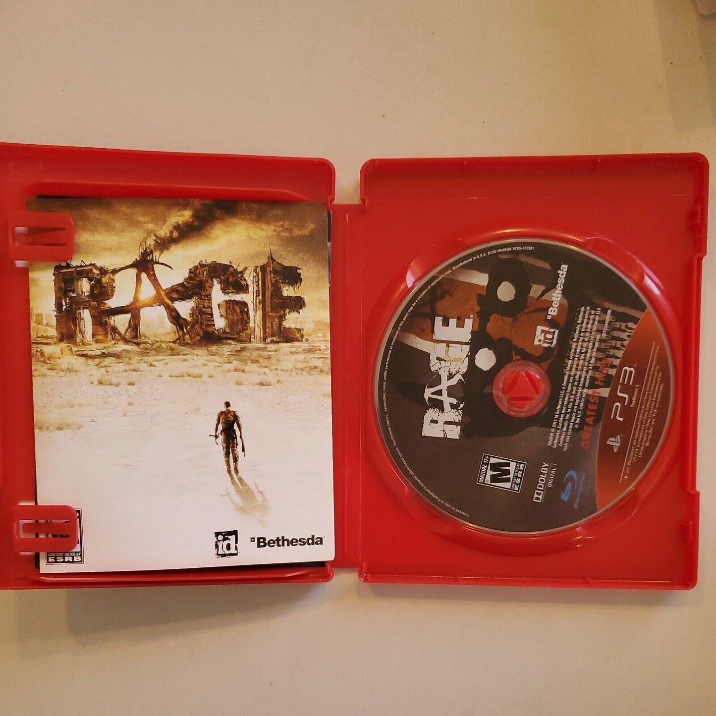 Rage Greatest Hits Sony PlayStation 3 PS3 Game Complete CIB With Manual