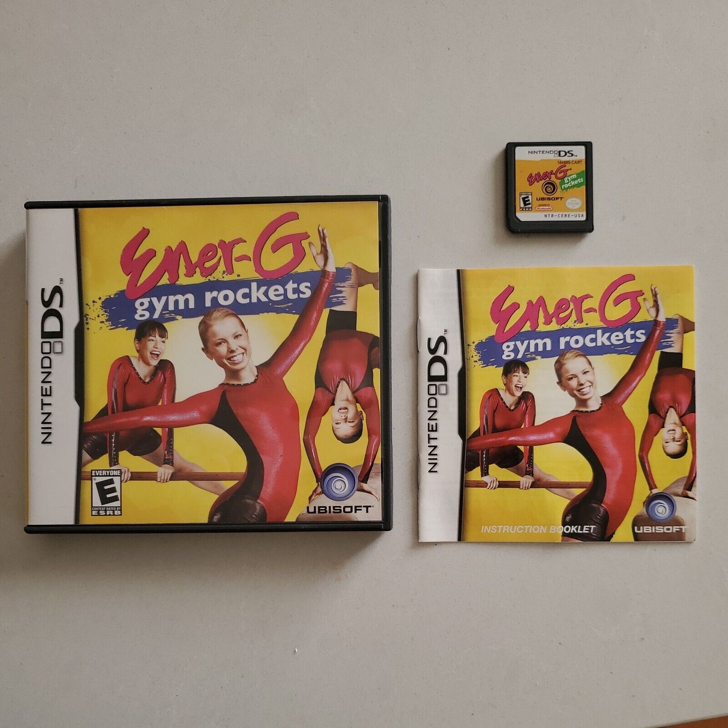 Ener-G Gym Rockets (Nintendo DS, 2008) COMPLETE AND GREAT CONDITION CIB