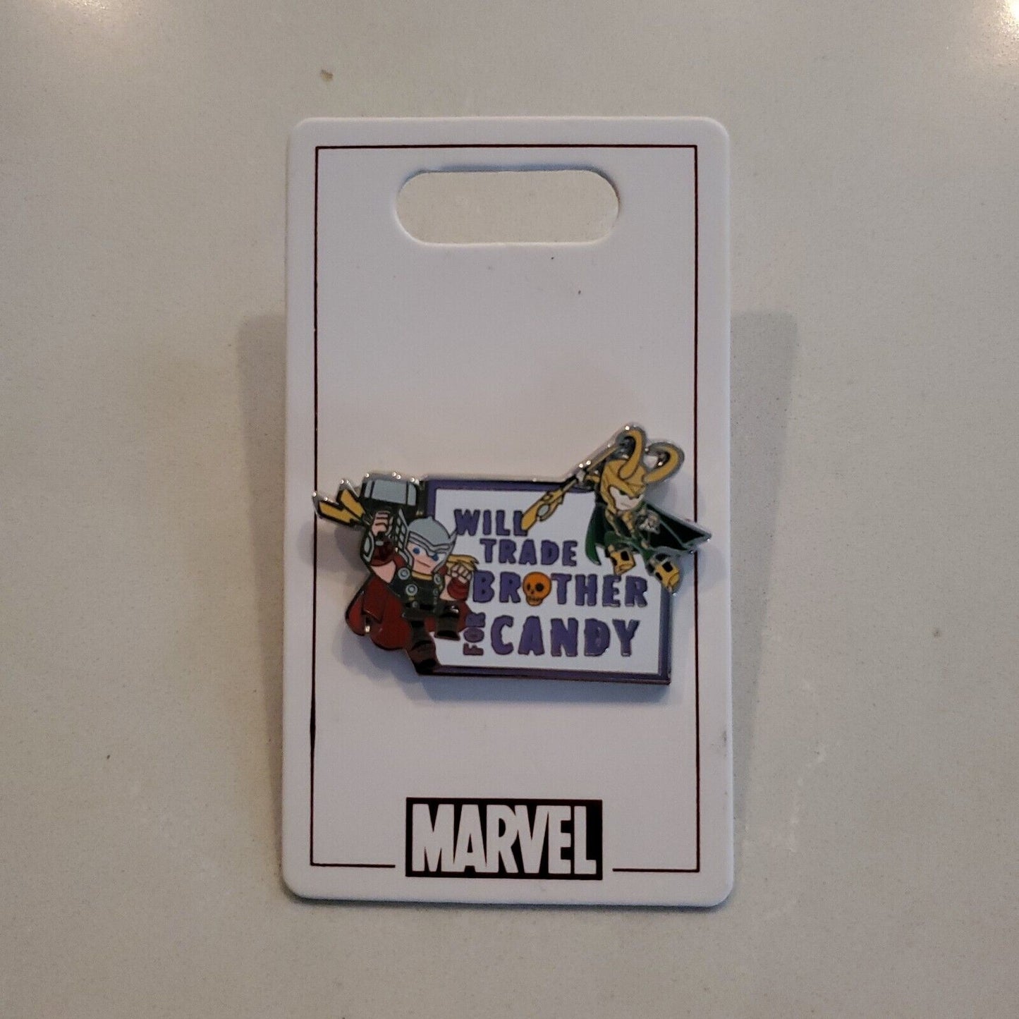 Disney Pin Marvel Thor and Loki Halloween