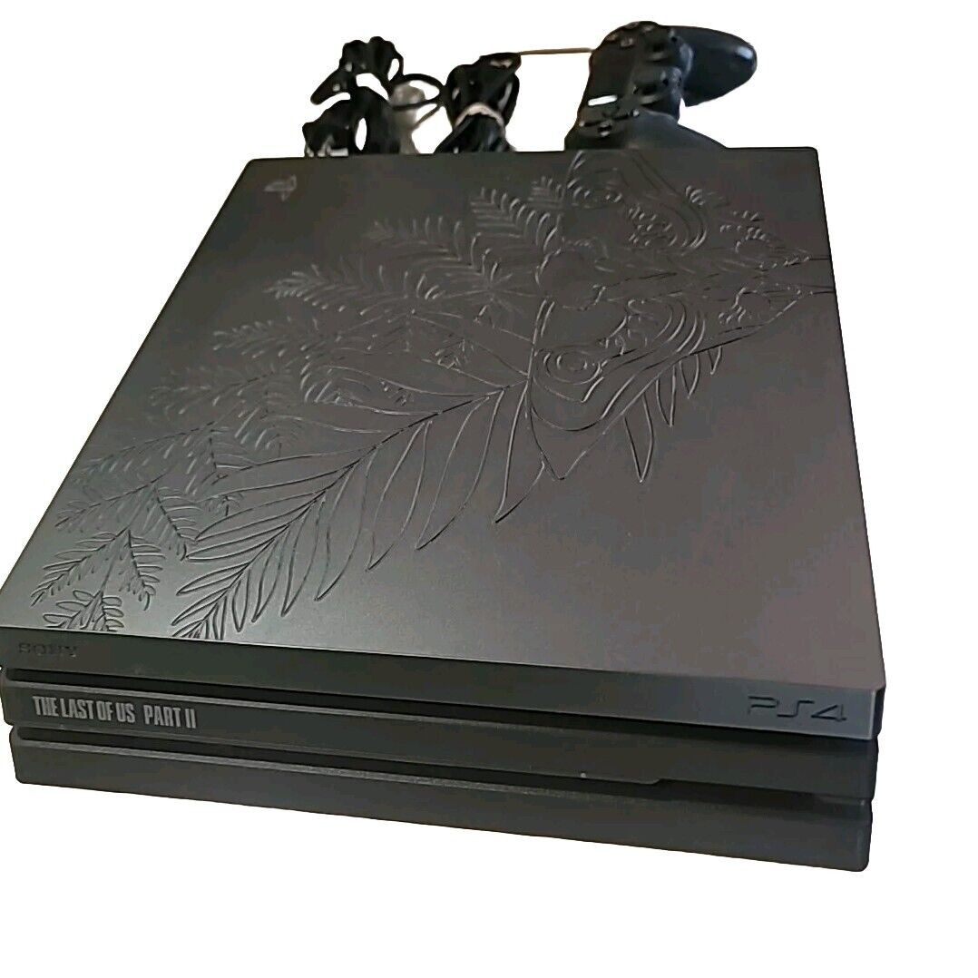 PS4 Pro The Last of Us Part II 2 Limited Edition 