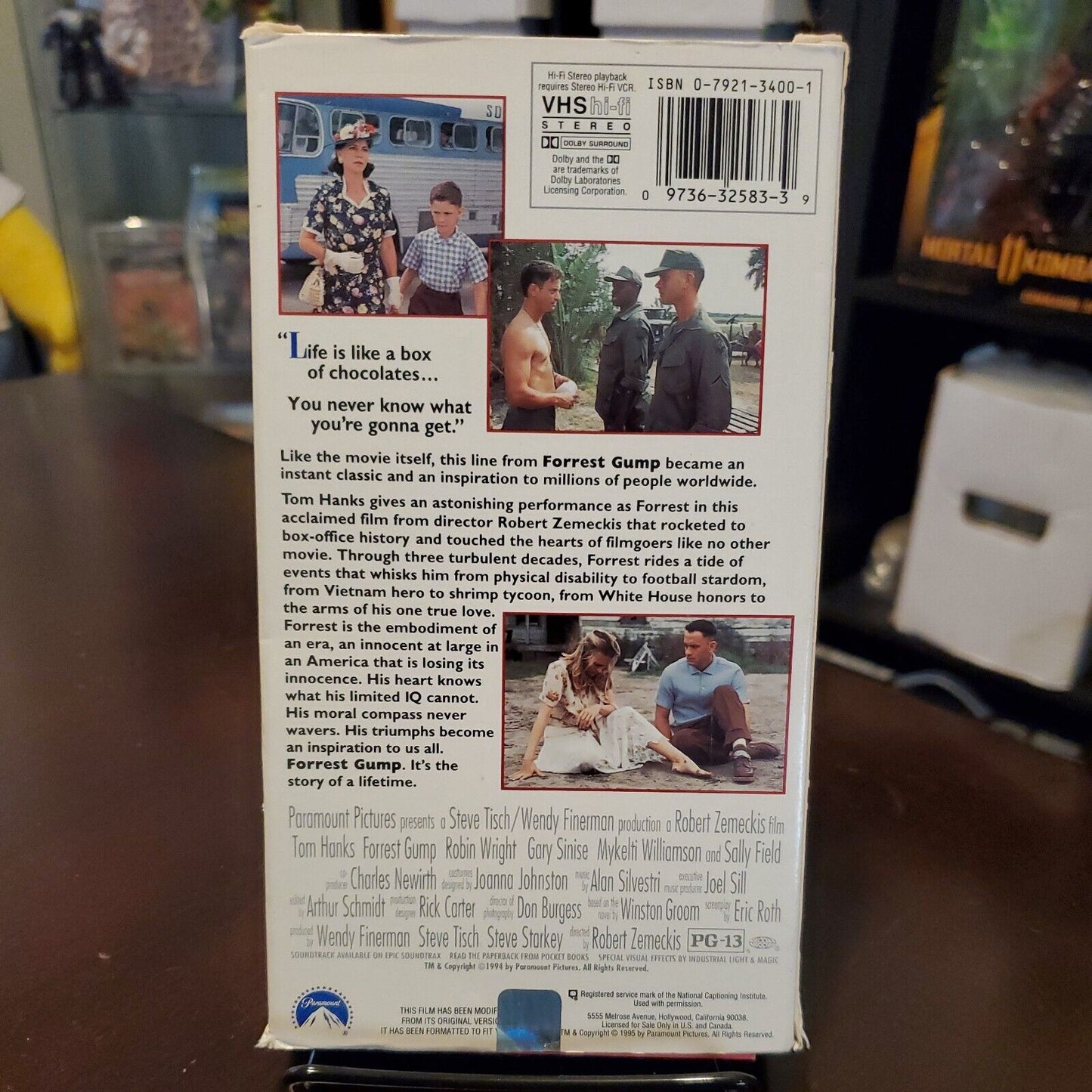 Forrest Gump VHS Tape 1995 Tom Hanks