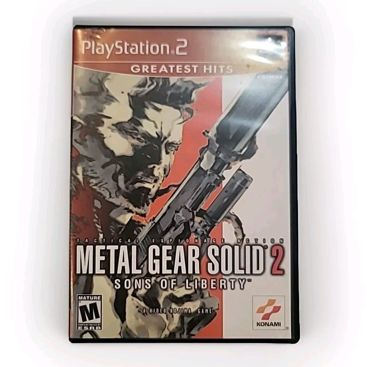 Metal Gear Solid 2 Greatest Hits - Sony PlayStation 2 (No Manual)