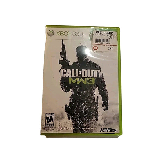 XBox 360 Call of Duty MW3 Game