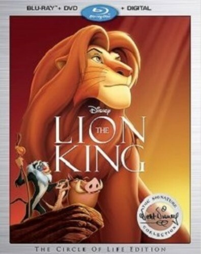 The Lion King (Blu-ray/DVD, Circle of Life Edition Disc + Digital Copy) SEALED!