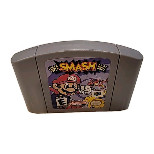 Super Smash Bros. (Nintendo 64 1999) Cartridge Only Authentic Original BEAUTIFUL