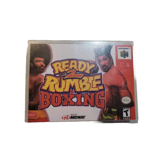 Ready 2 Rumble Boxing (Nintendo 64, N64, 1999) With Game Box