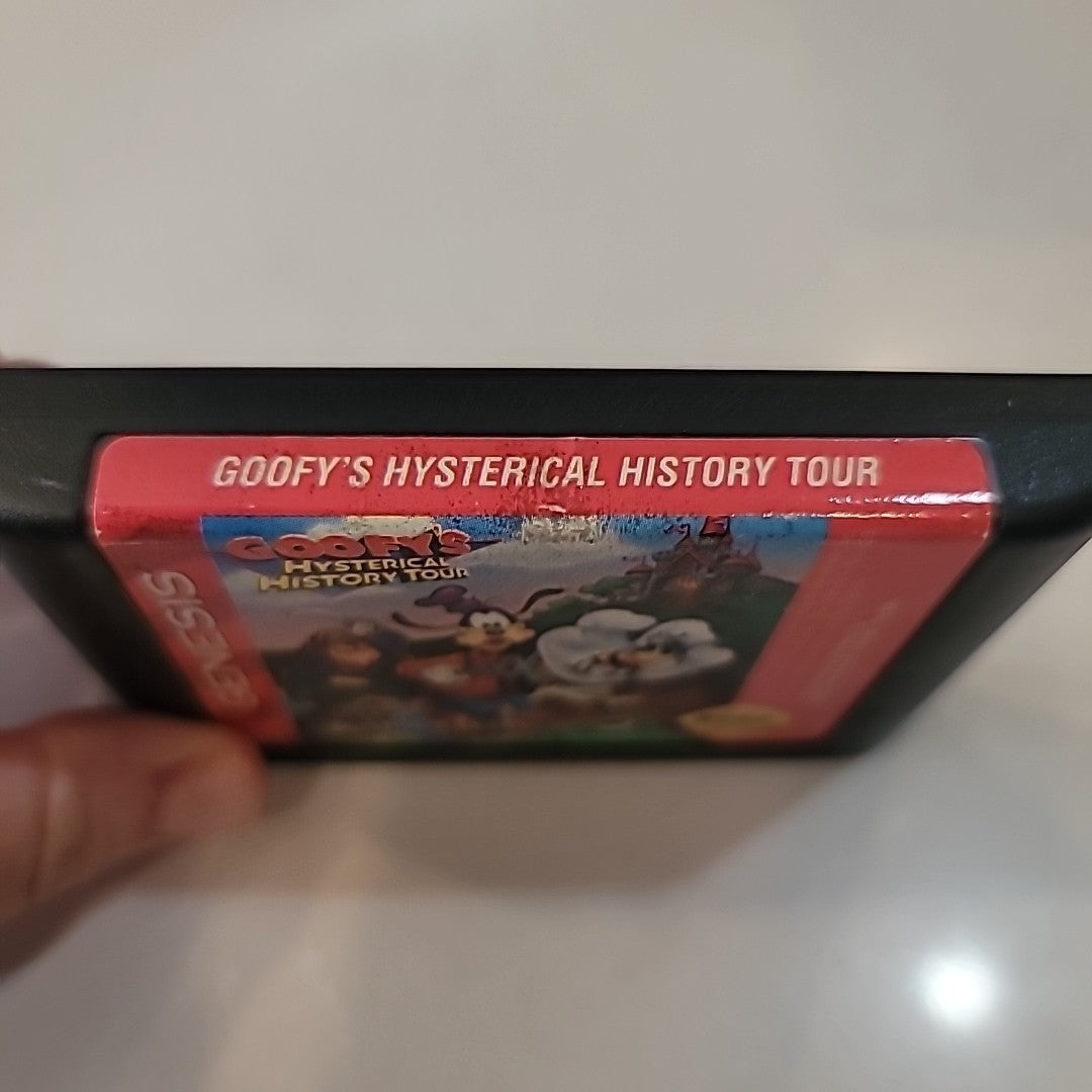 Goofy's Hysterical History Tour (Sega Genesis, 1993) Game Cartridge 