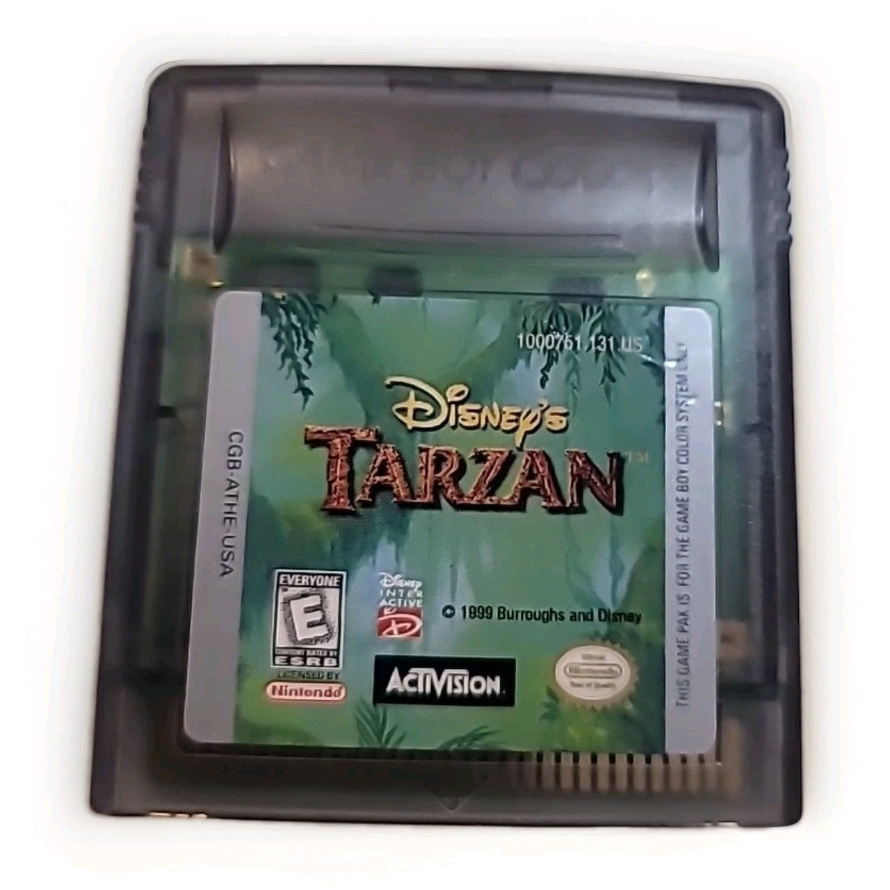 DISNEY'S TARZAN for GAMEBOY COLOR GBC CART ONLY "TESTED" 