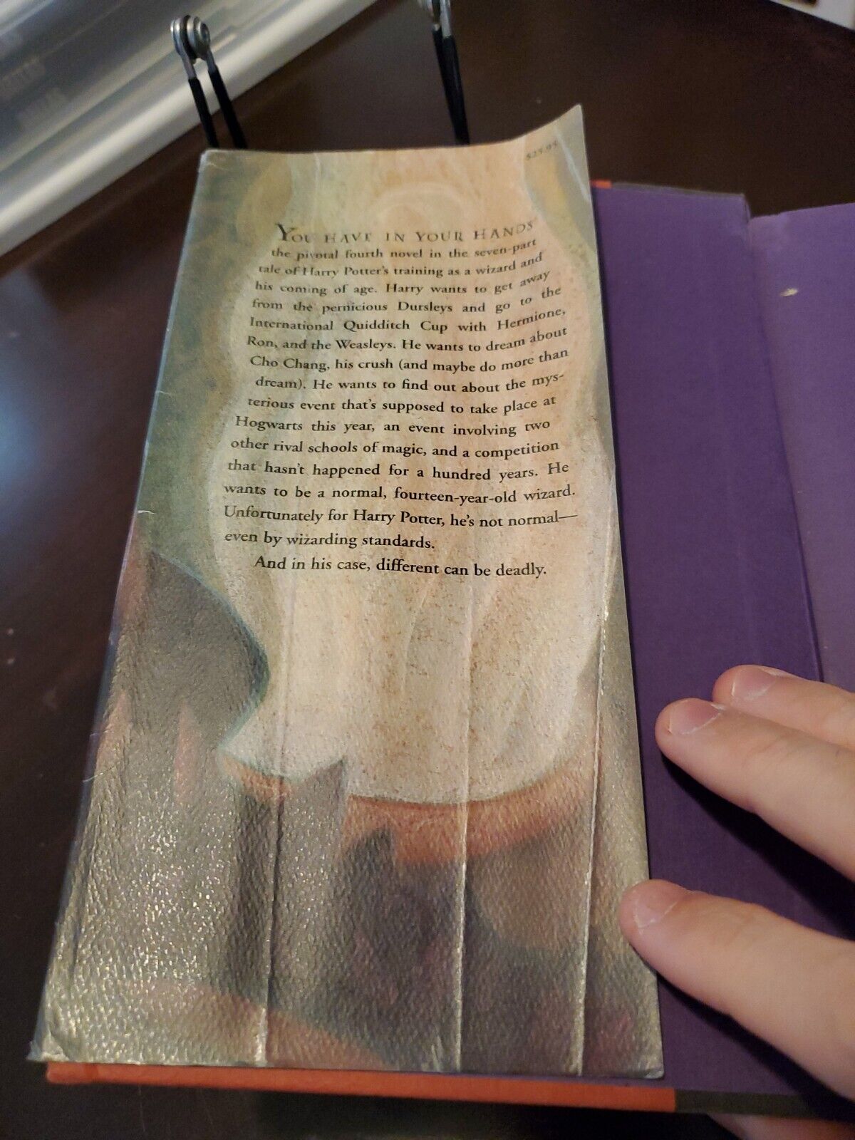 Harry Potter And The Goblet Of Fire: First Edition/6th Print