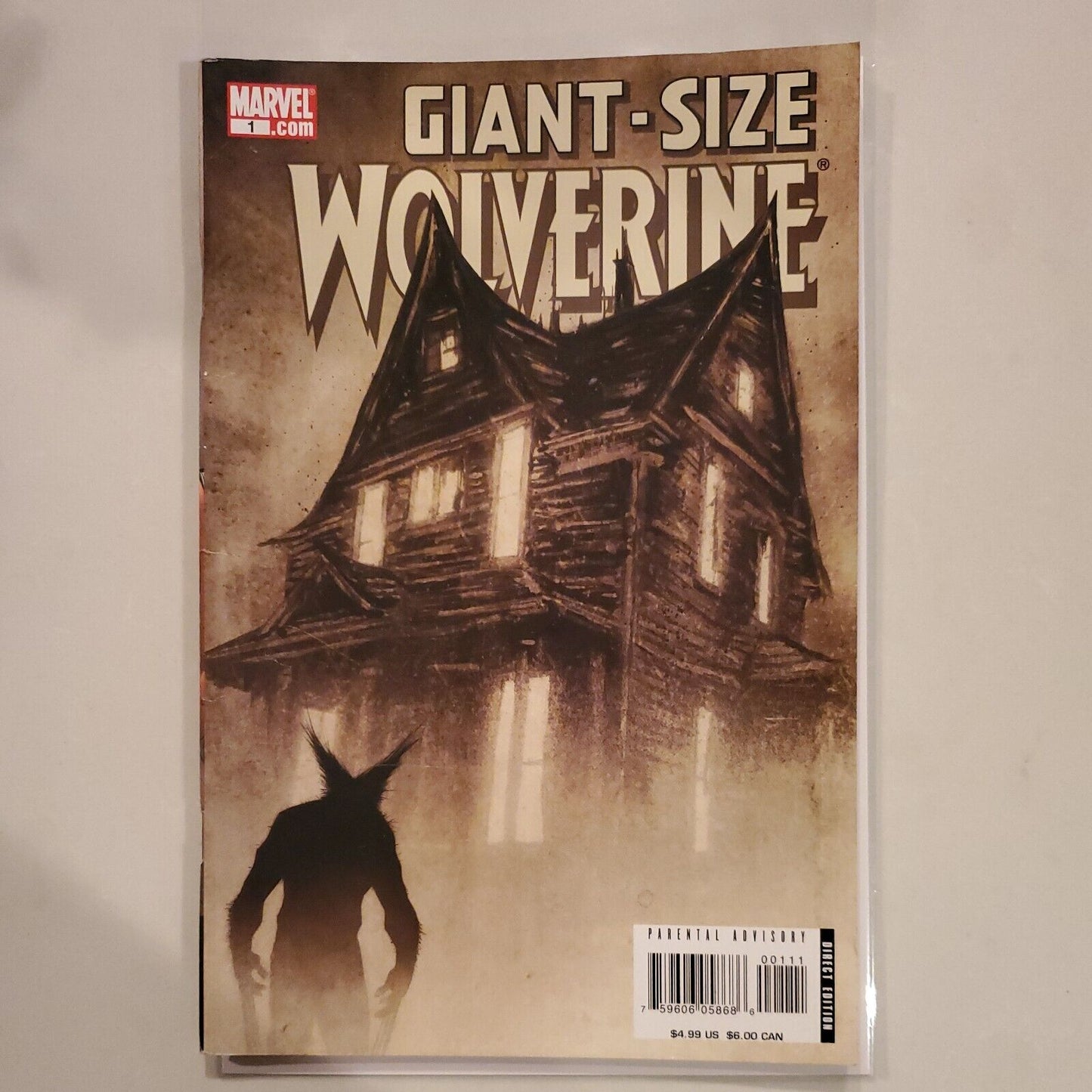 Marvel Giant Size Wolverine 1 2006 Superhero Superpower Comic Book Adventure VG