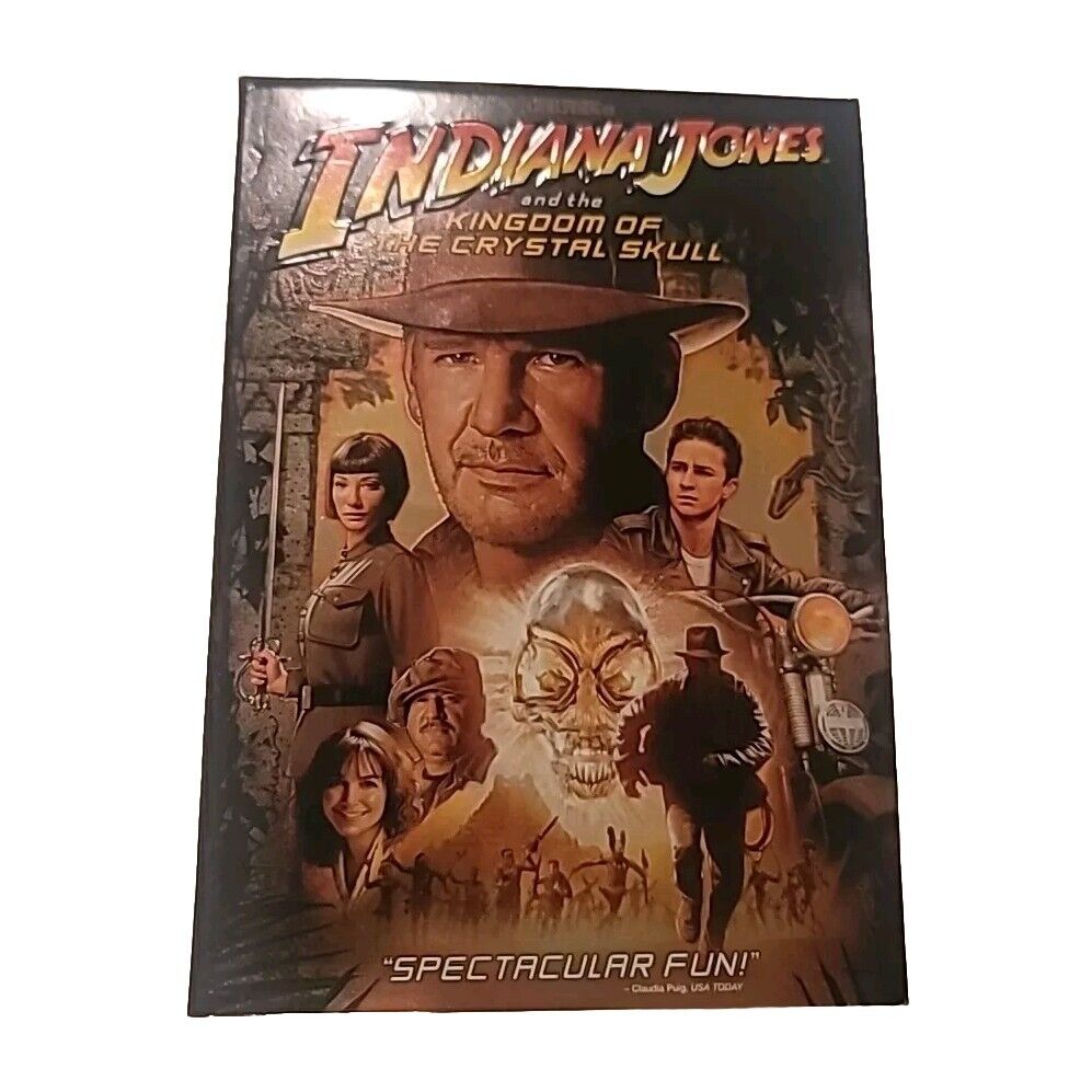 Indian Jones and the Kingdom of the Crystal Skull With Slipcover -DVD