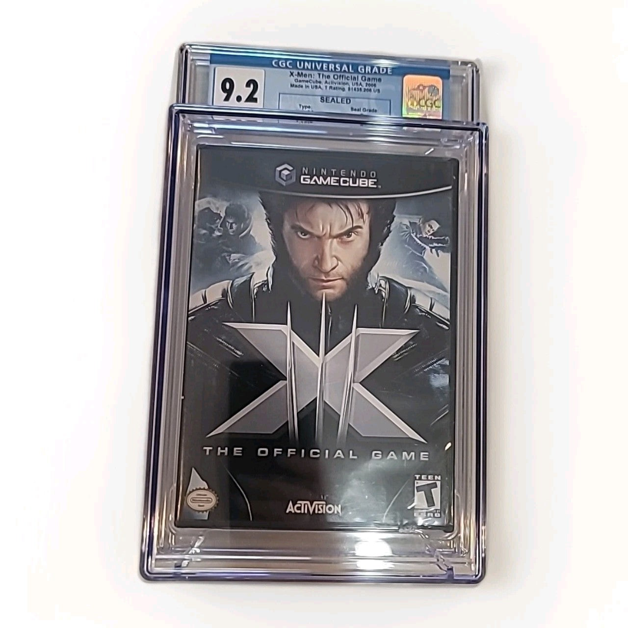 X-Men: The Official Game - Nintendo GameCube - New Sealed CGC 9.2 B+ Graded