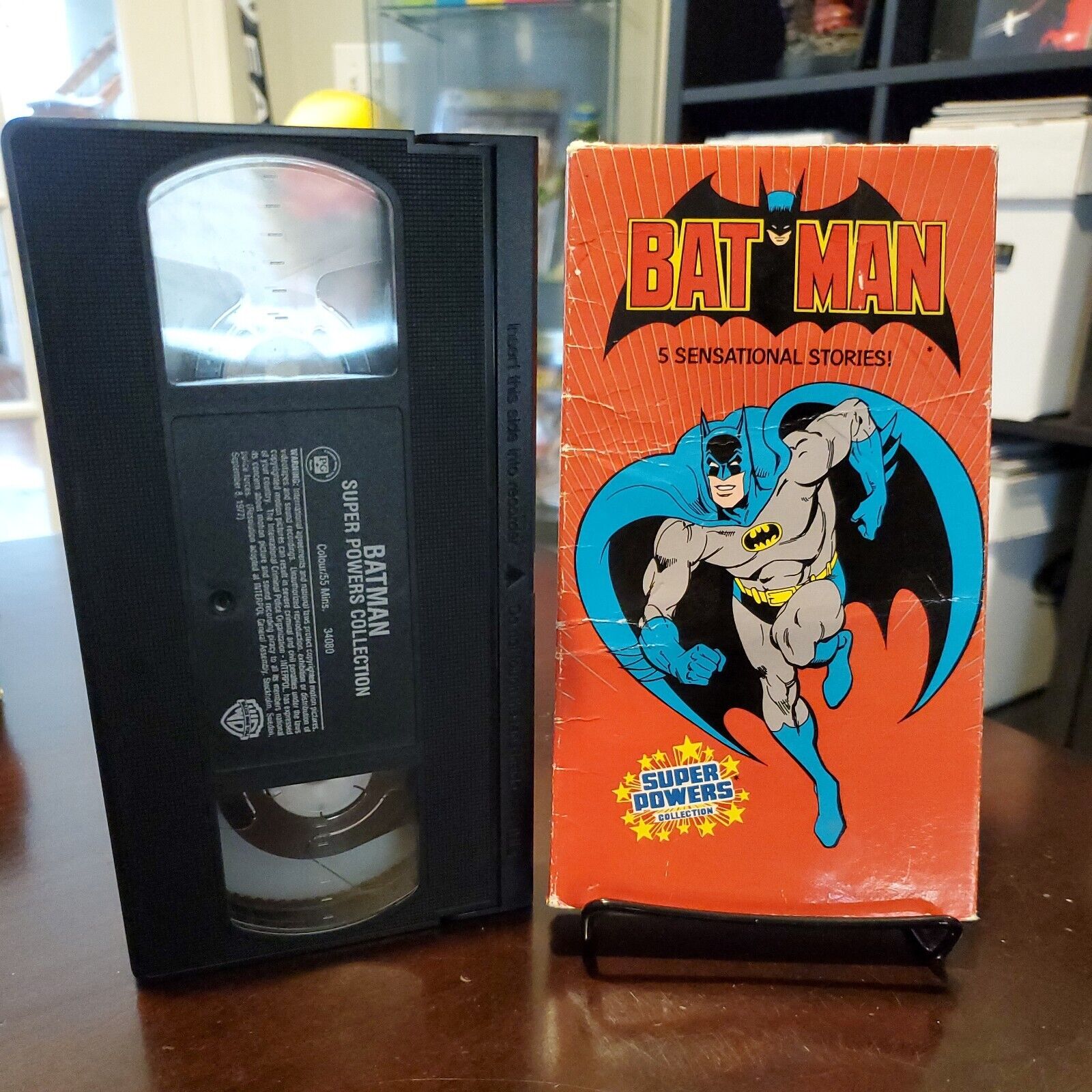 Batman 5 Sensational Stories Super Powers VHS 1985 WHV Canadian Variant