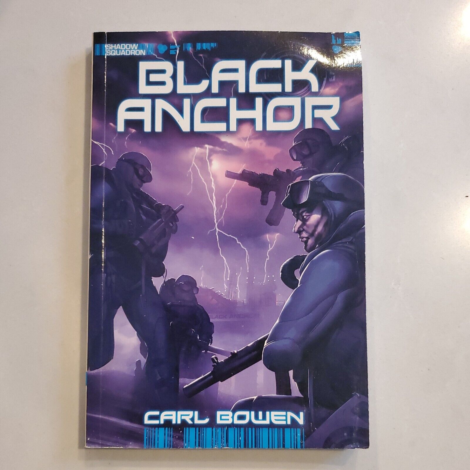 Sand Spider / Black Anchor : Shadow Squadron double novel by Carl Bowen, 2015 SB