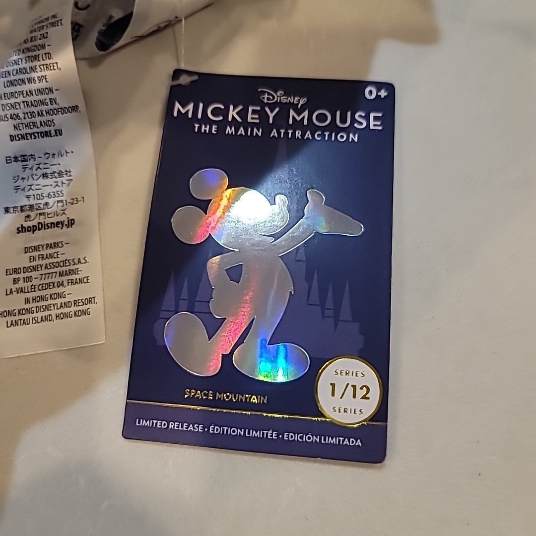 NWT Disney Mickey Mouse The Main Attraction Plush Space Mountain Limited Release