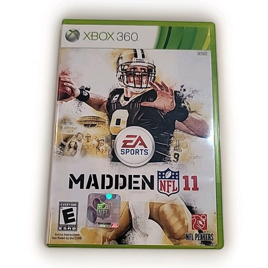 Madden NFL 11 Xbox 360 Game Tested Working EA Sports