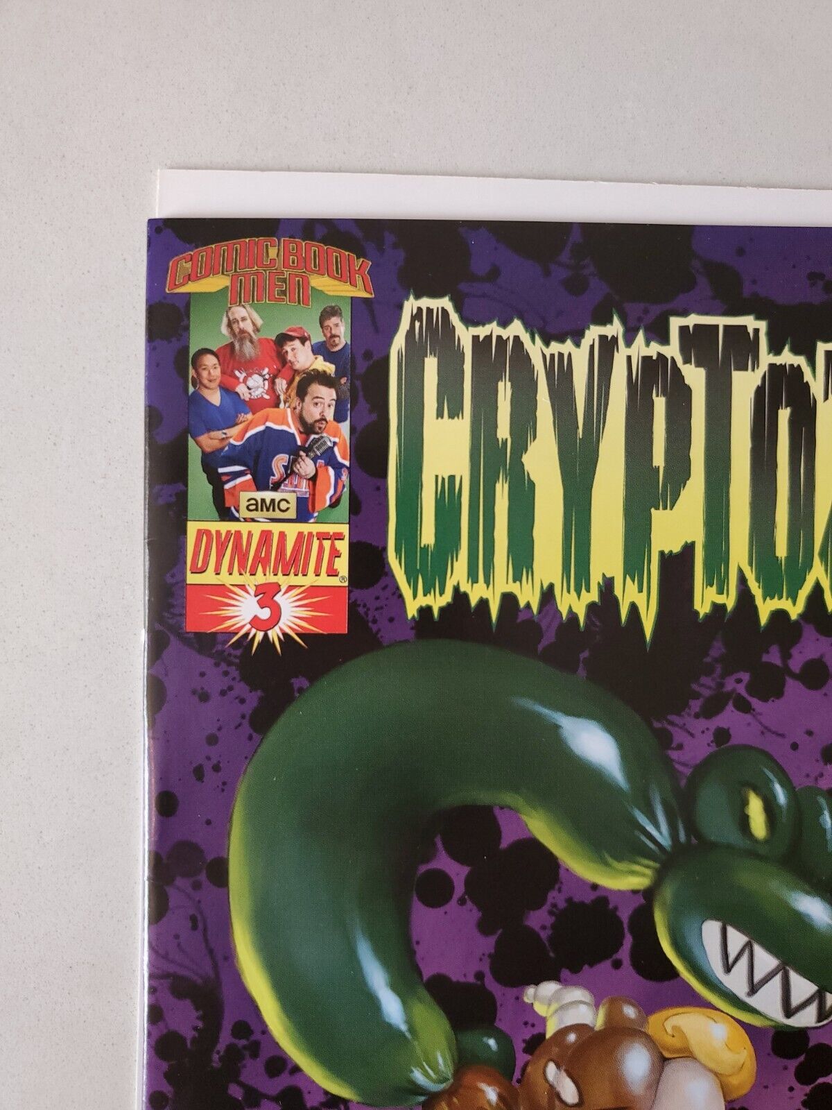 CRYPTOZOIC MAN #3 (COMIC BOOK MEN) - DYNAMITE - JANUARY 2014 NM