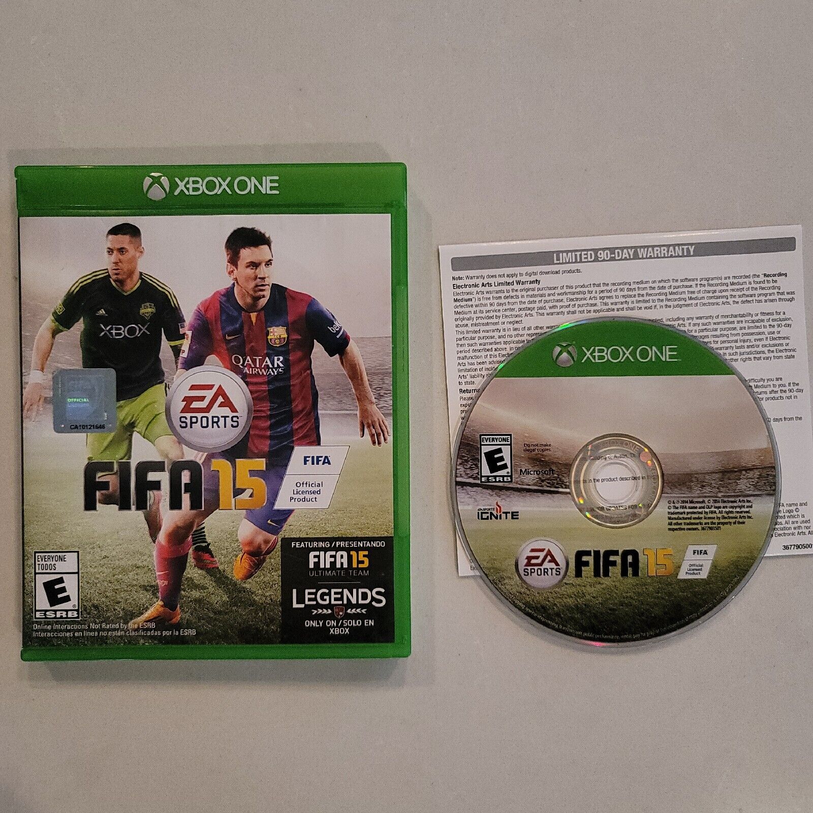 FIFA 15 (Microsoft Xbox One, 2014)