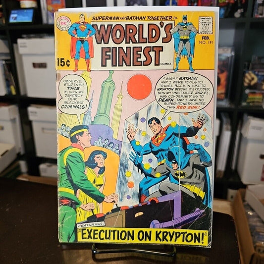 World's Finest Comics #191 DC comics