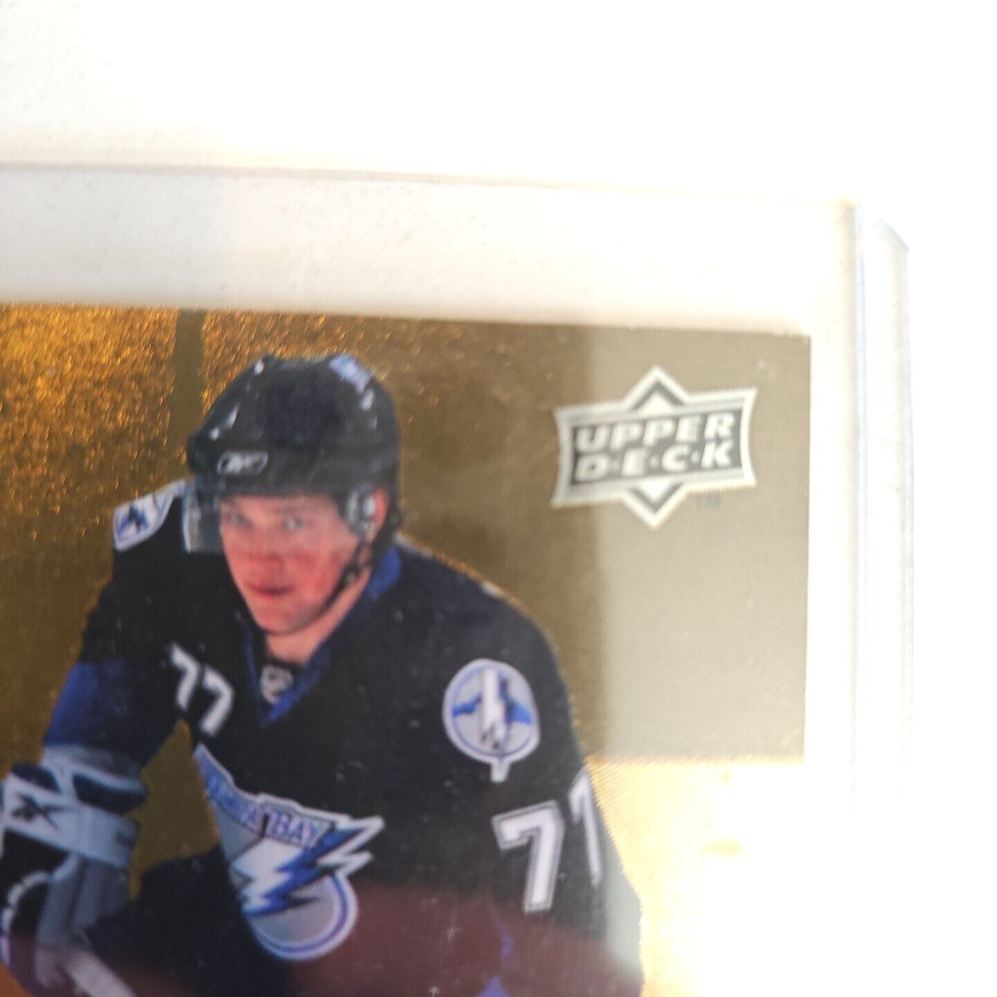 2009-10 UD Black Diamond Rookie Gems GOLD Victor Hedman 07/10 RC Quad Diamond