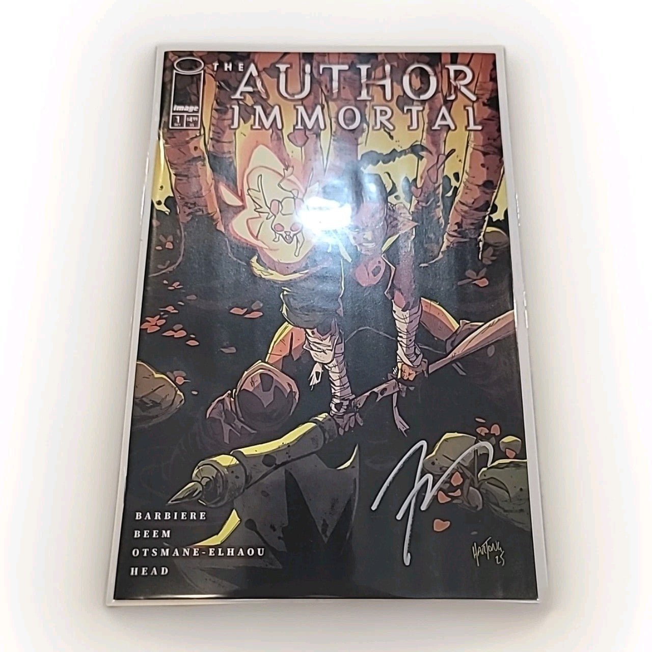 Author Immortal #1 * Image 2025 * Lunar NYCC Hartong Variant Signed By Barbiere