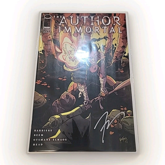 Author Immortal #1 * Image 2025 * Lunar NYCC Hartong Variant Signed By Barbiere