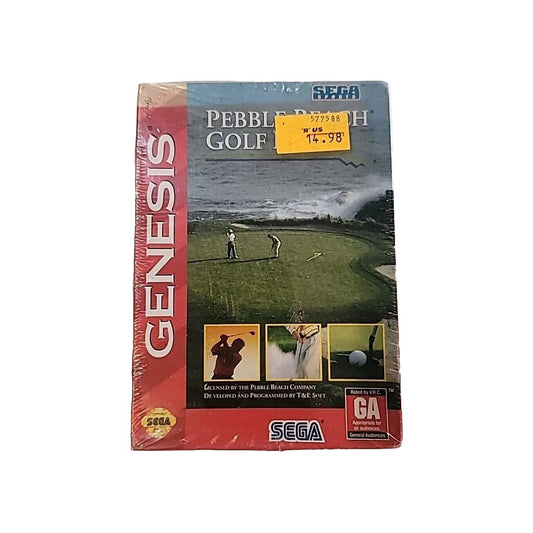 Pebble Beach Golf Links (Sega Genesis, 1994) New Sealed Retro Game RARE