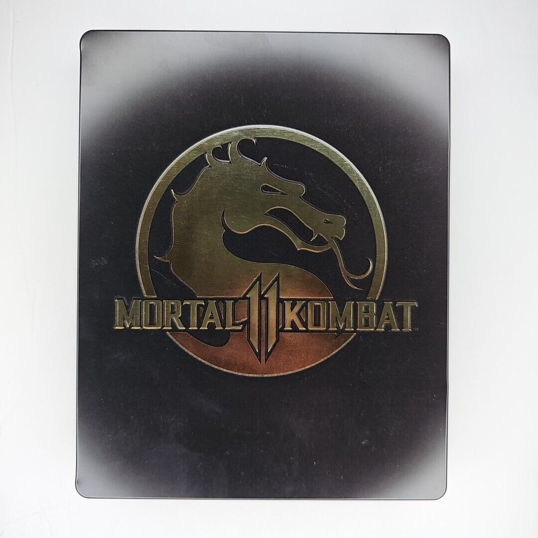 Mortal Kombat 11 Premium Edition Sony PlayStation 4 PS4 Steel Book With Sleeve