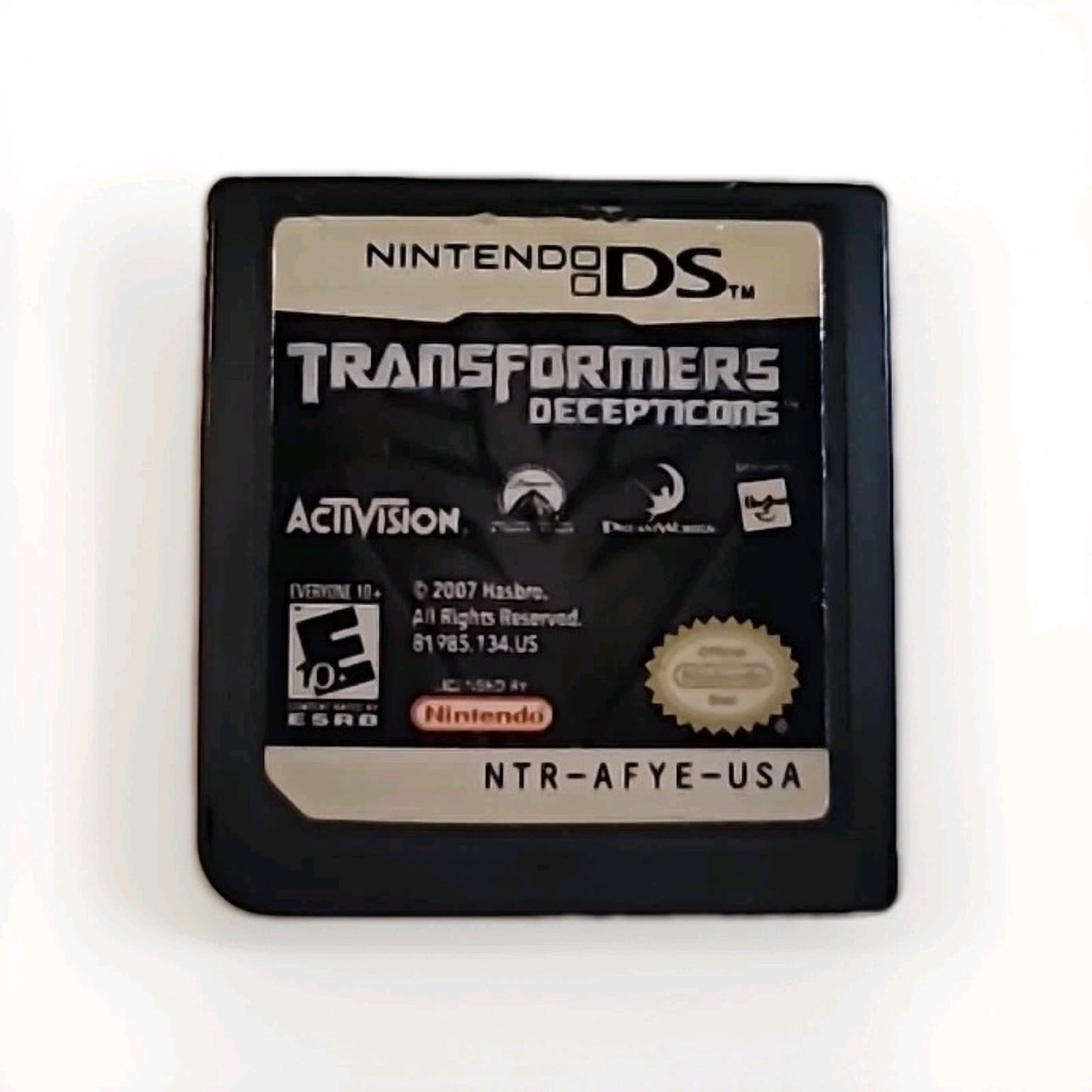 Transformers: Decepticons (Nintendo DS, 2007) Cartridge Only