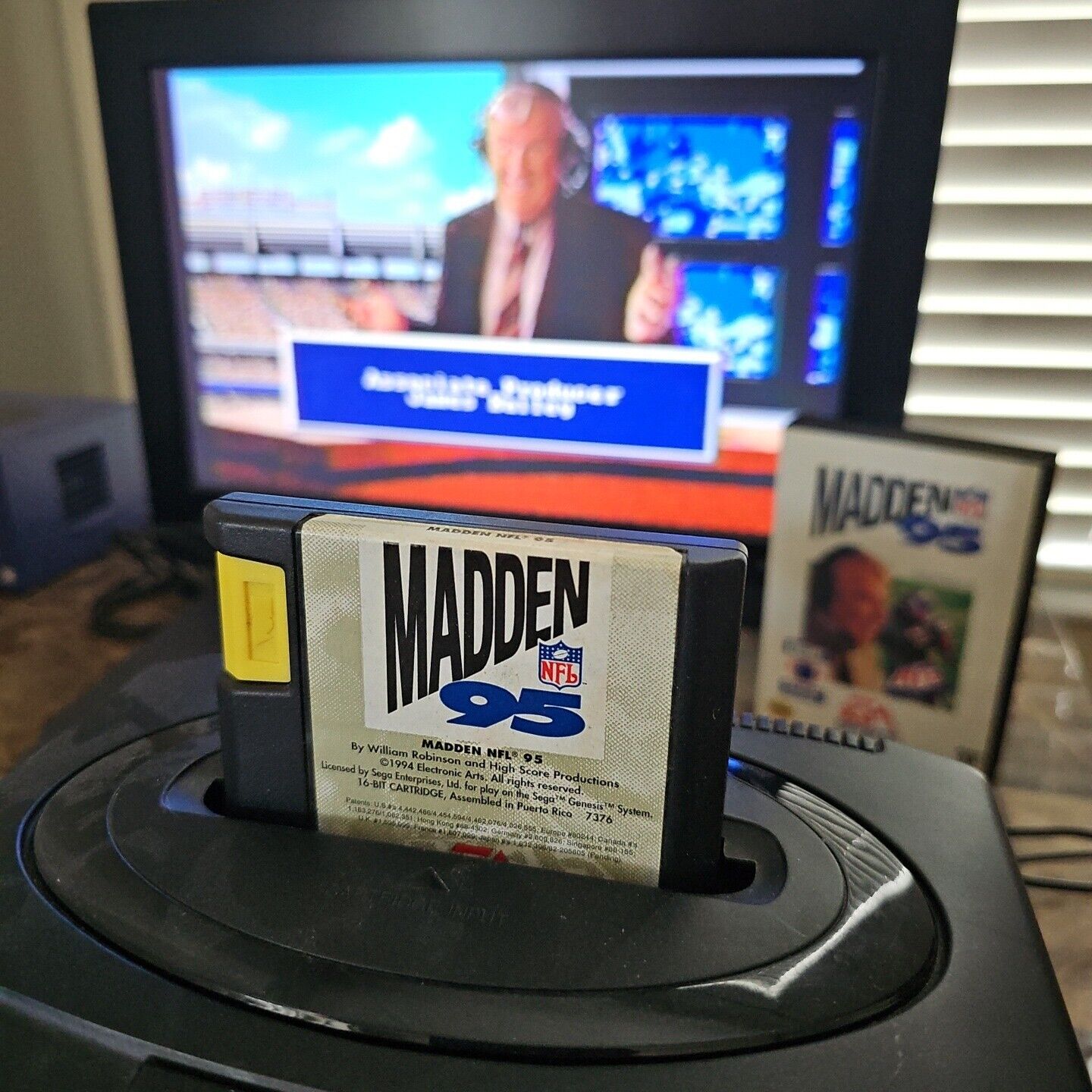 Madden NFL 95 Sega Genesis John Madden Football In Box