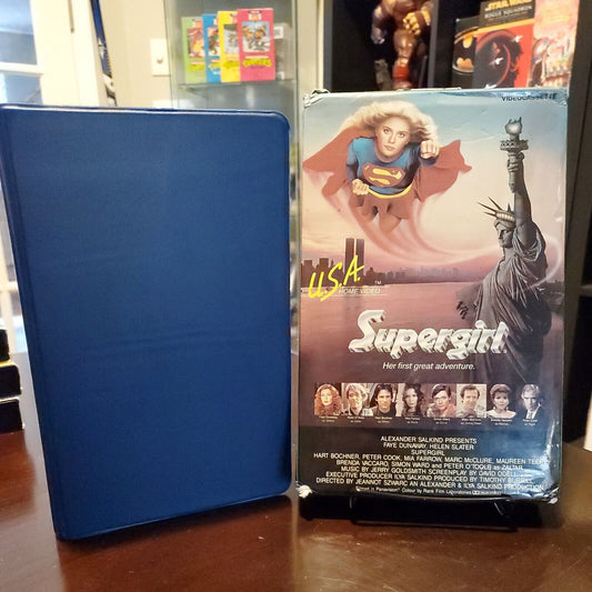 Supergirl VHS U.S.A. Home Video Big Box Release 1984 1985 *1st Release*