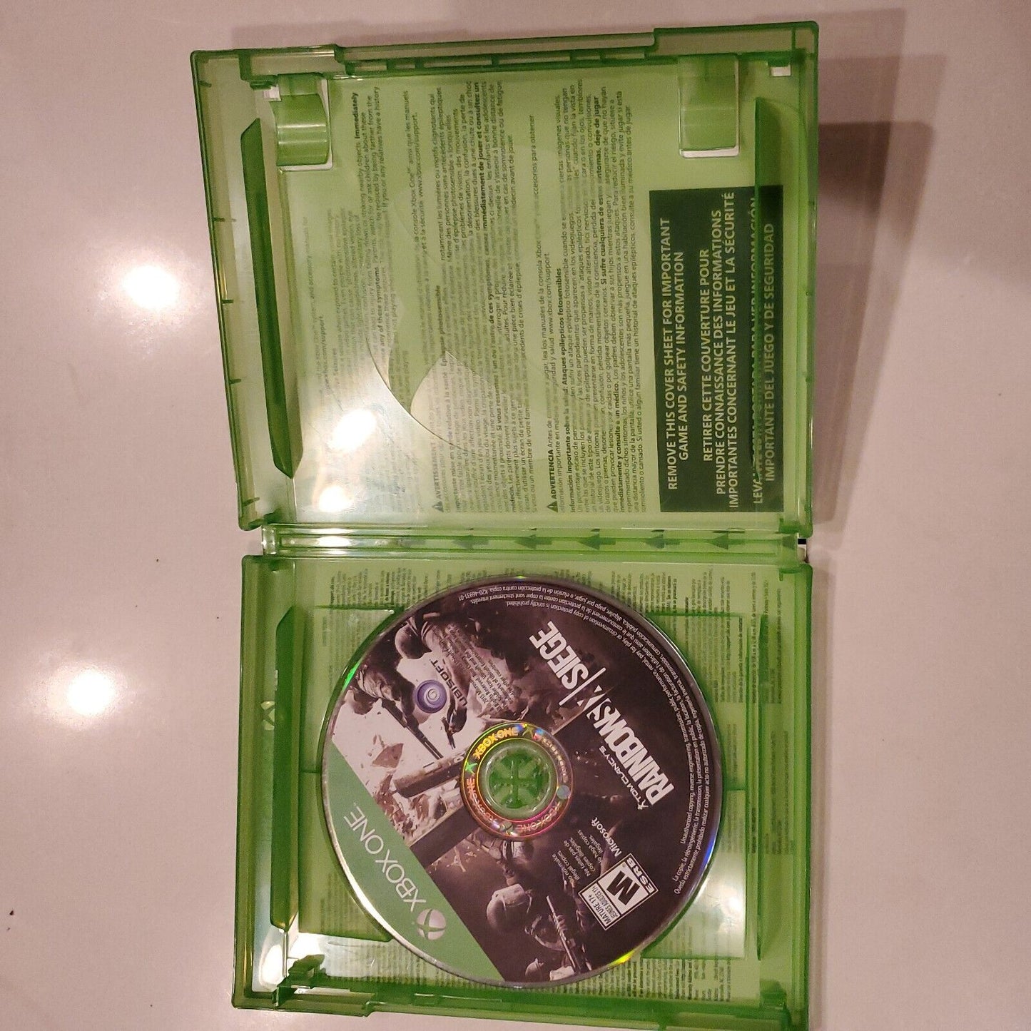 Tom Clancy's Rainbow Six Siege: Xbox One/ Series X Pre Owned No Manual SB1