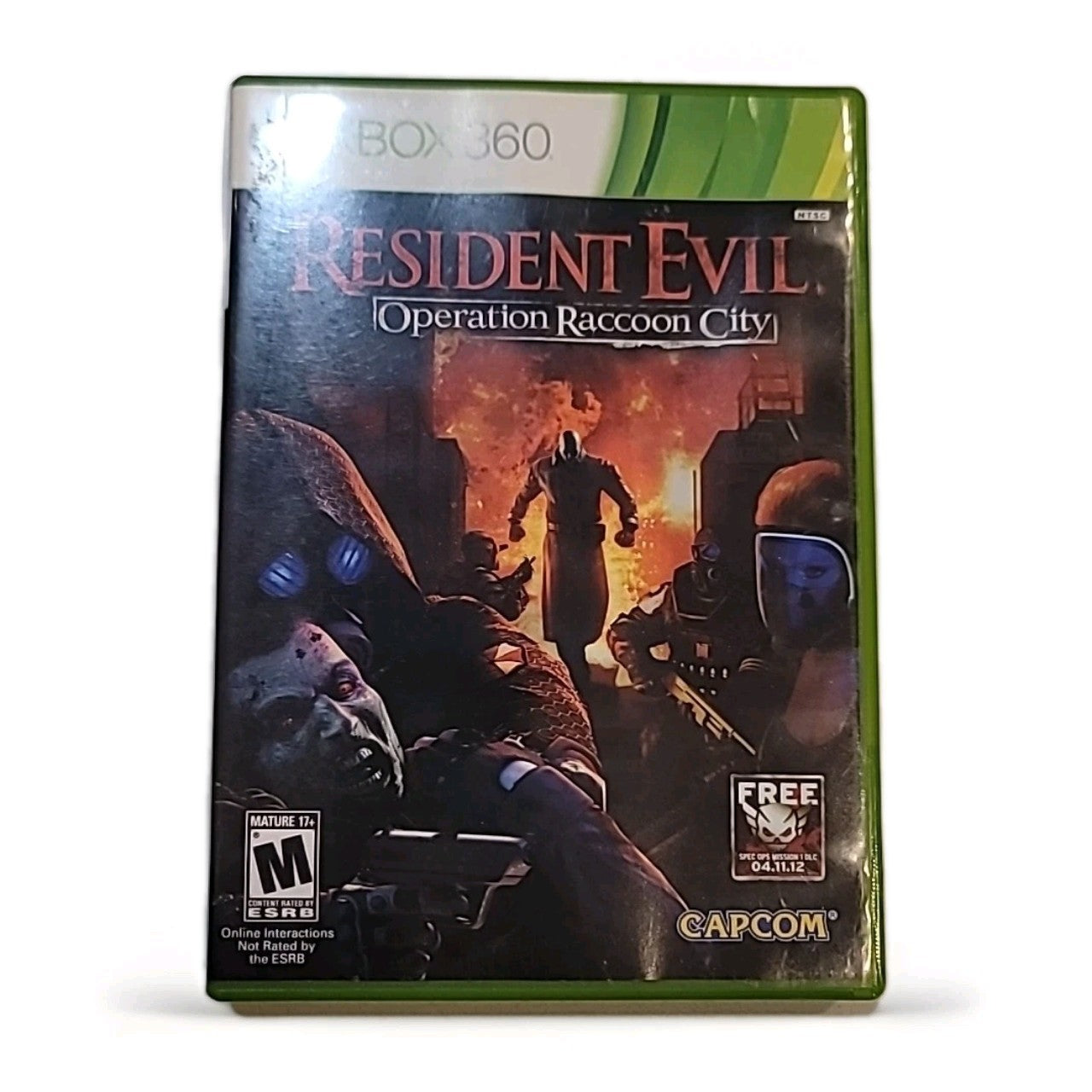 Microsoft Xbox 360 Resident Evil Operation Raccoon City 2012 CIB 