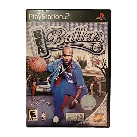 NBA Ballers (Sony PlayStation 2, 2004) PS2 Black Label CIB