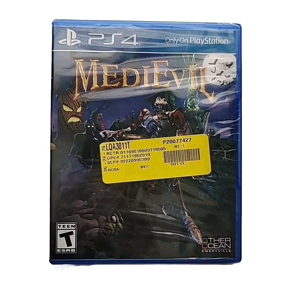 MediEvil PS4 (Sony PlayStation 4, 2019) Brand New/Sealed!