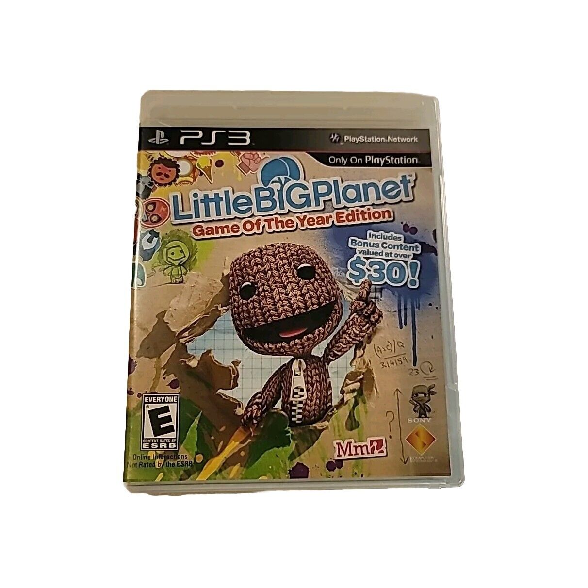 Little Big Planet Game Of The Year Edition W/ Manual PS3 Sony Playstation 3