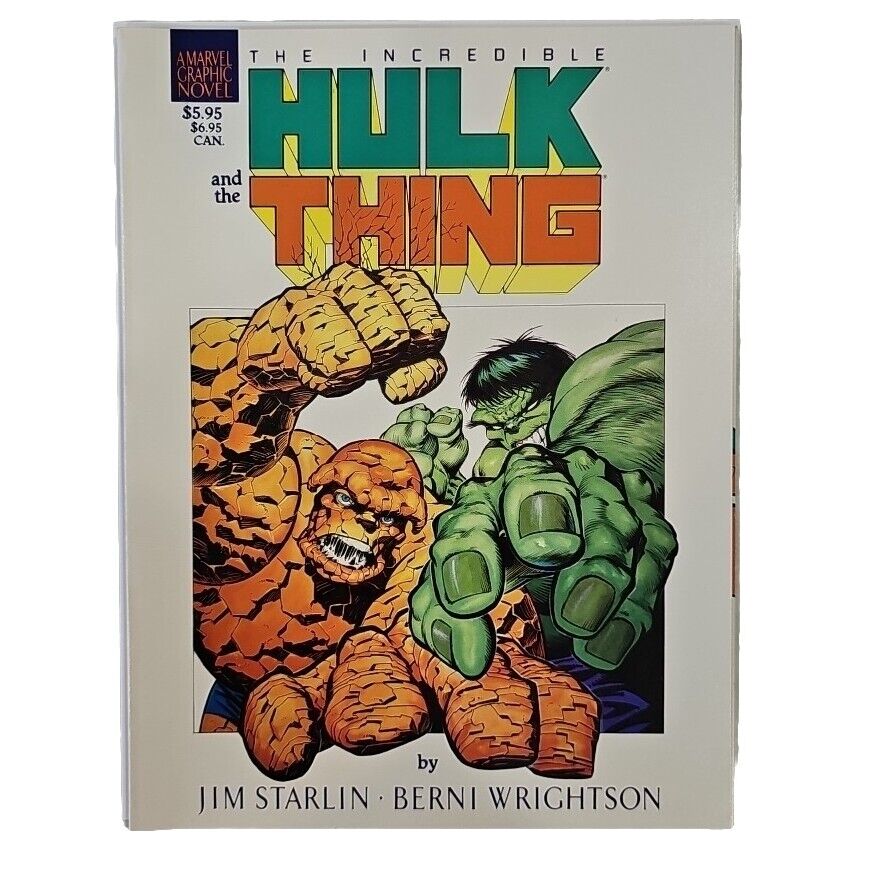 Hulk and the Thing The Big Change (1987 Marvel) VF+ 1st Print