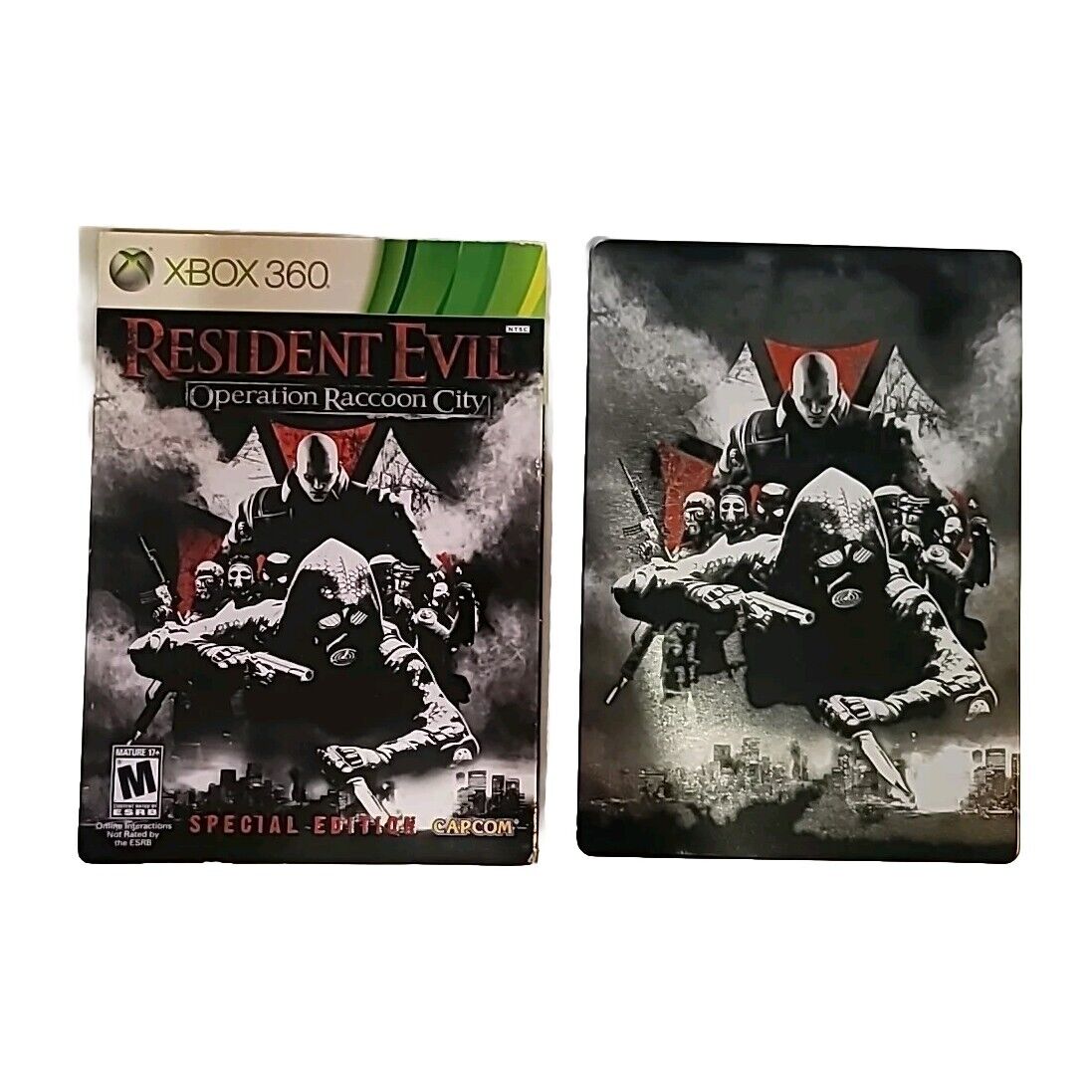 Resident Evil Operation Raccoon City Special Edition Xbox 360 CIB w/ Patches