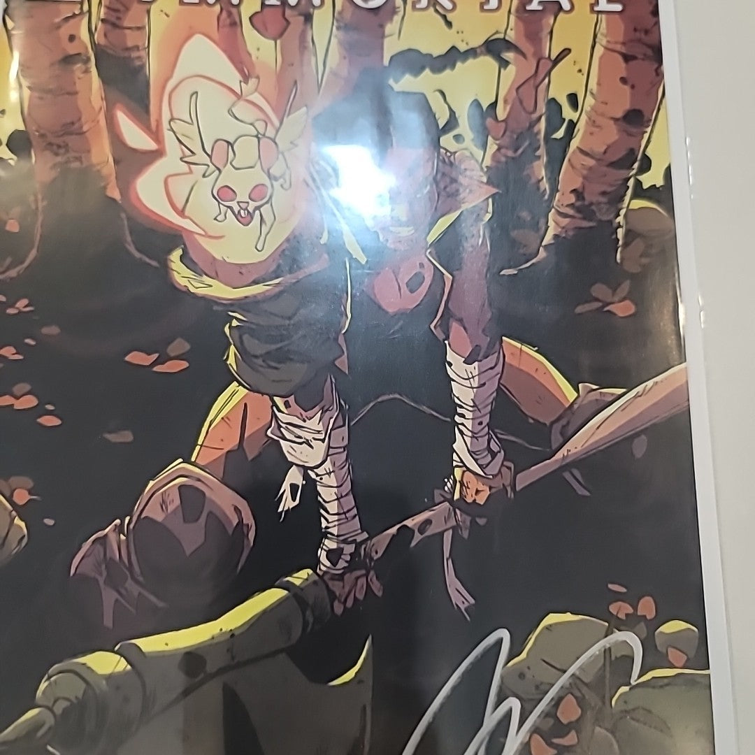 Author Immortal #1 * Image 2025 * Lunar NYCC Hartong Variant Signed By Barbiere