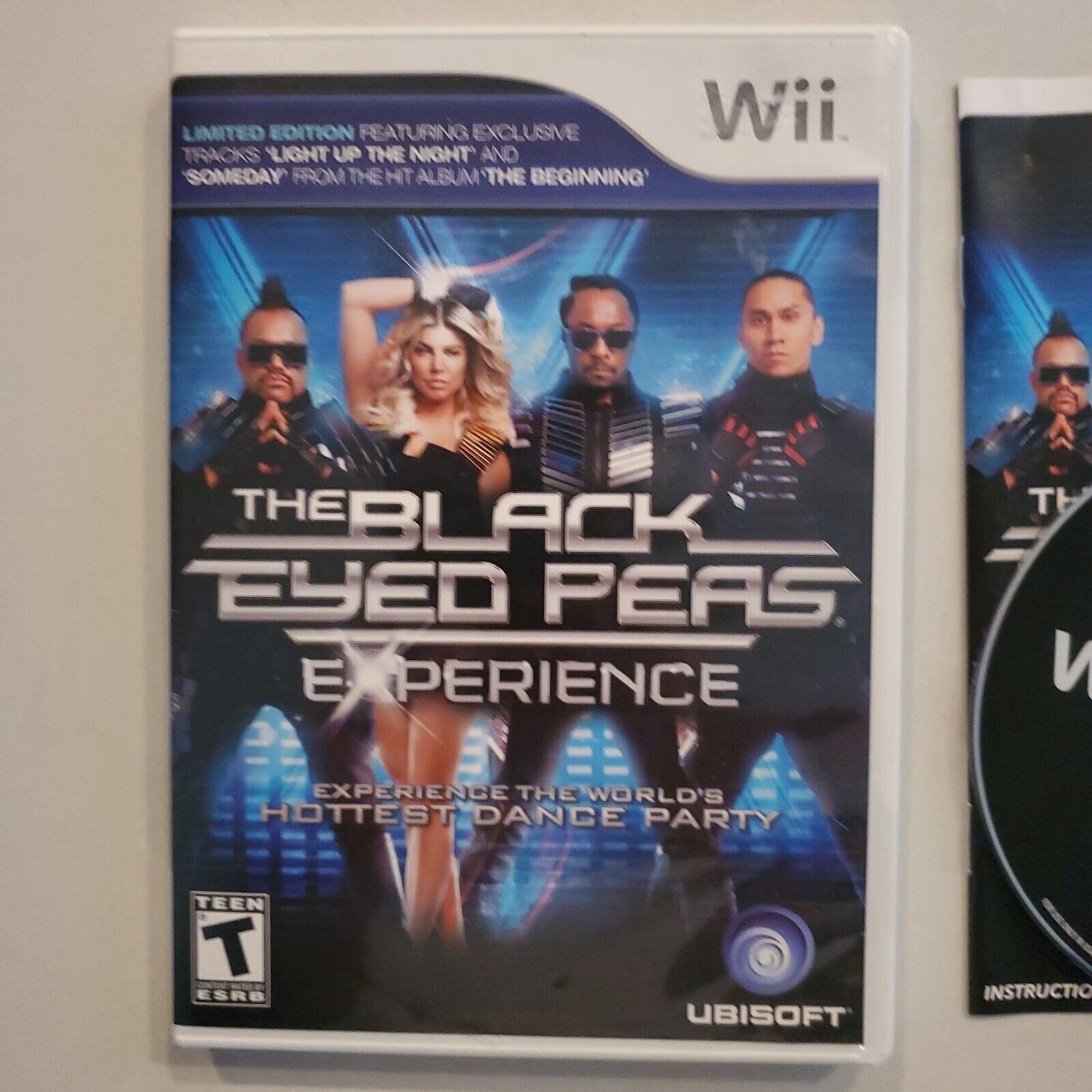 Black Eyed Peas Experience Nintendo Wii CIB Tested And Working!