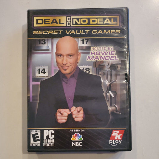 Deal or No Deal: Secret Vault Games, Used PC Video Game, XP/Vista, SB10