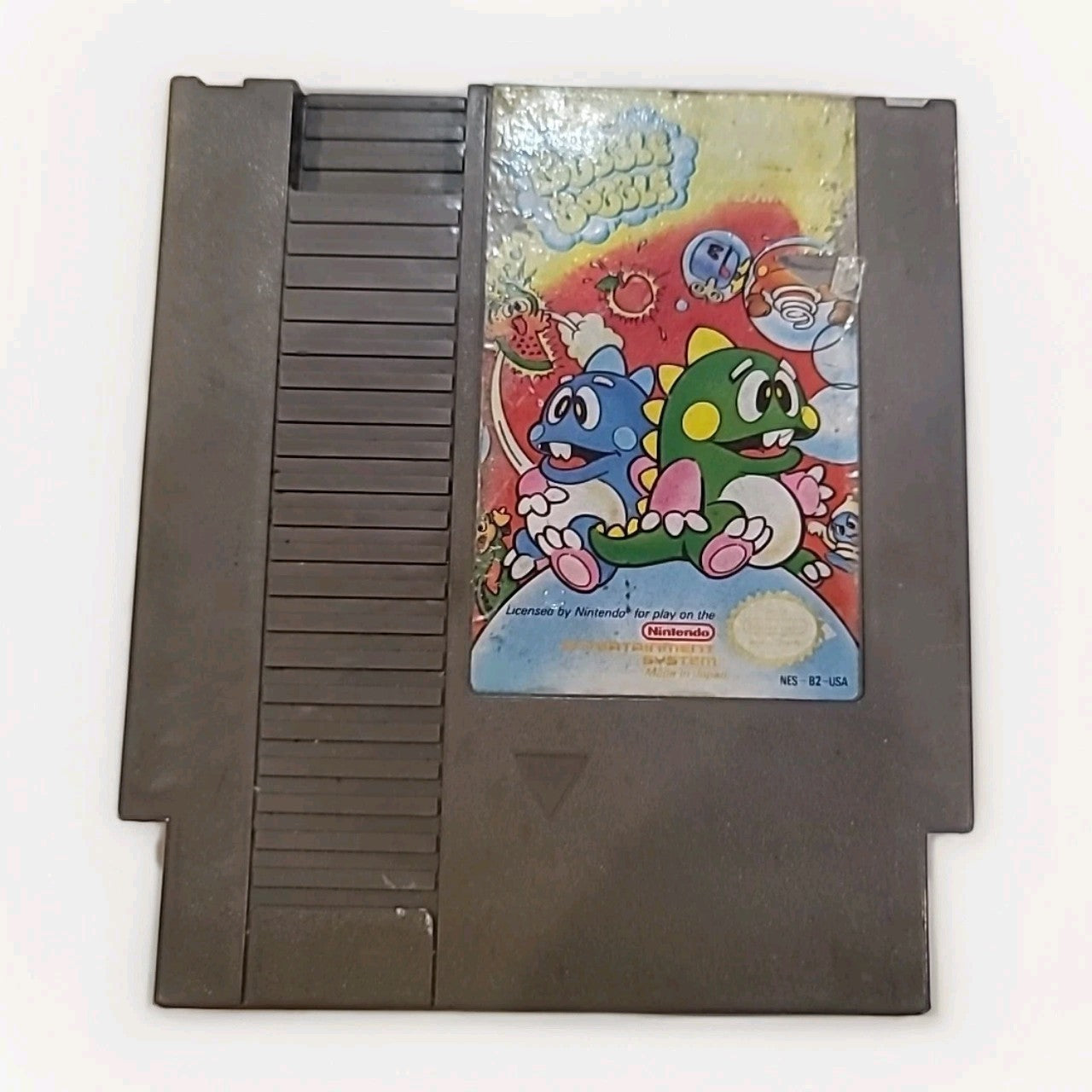 Bubble Bobble Nintendo NES Game - Tested