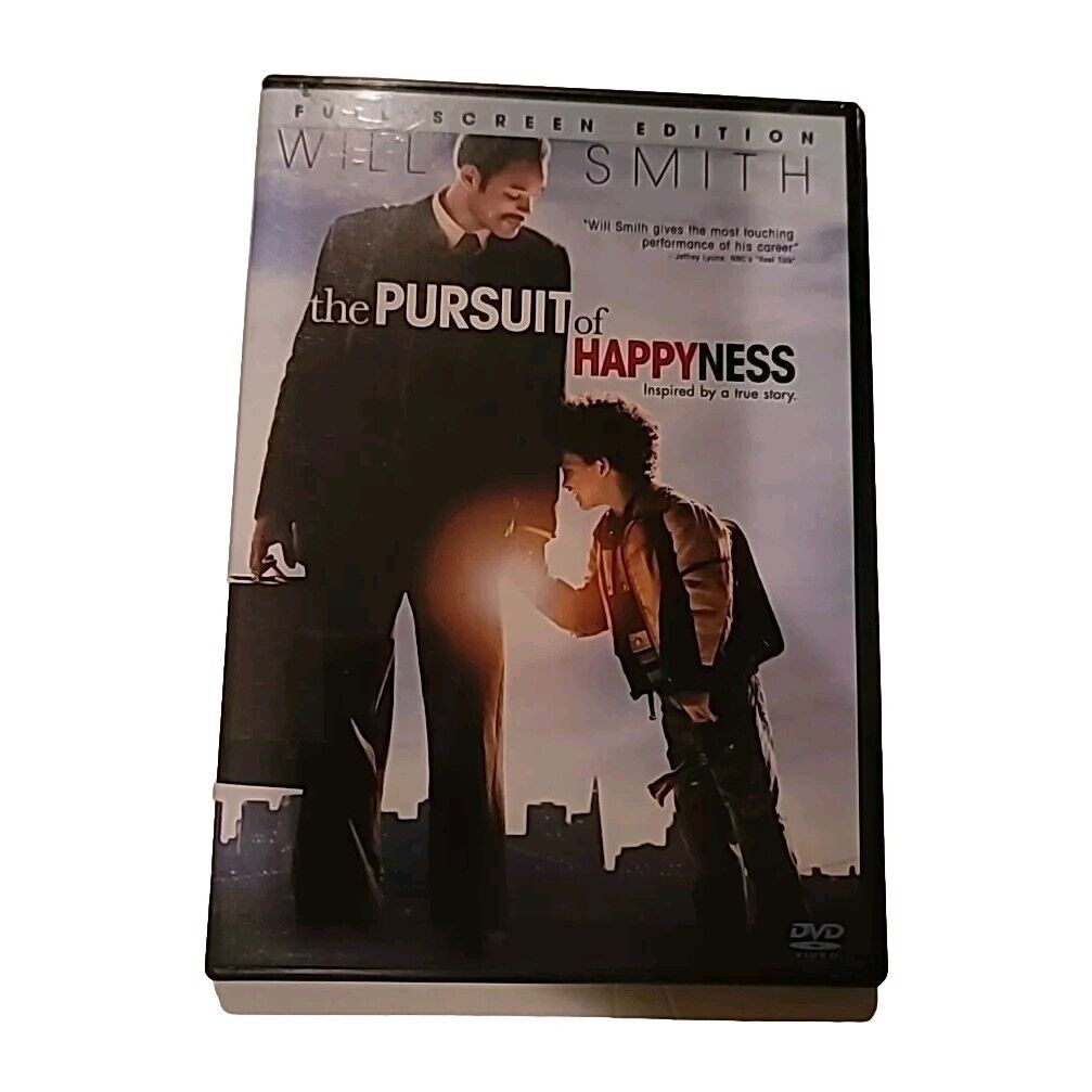 The Pursuit Of Happyness (DVD, 2007, Full Screen)