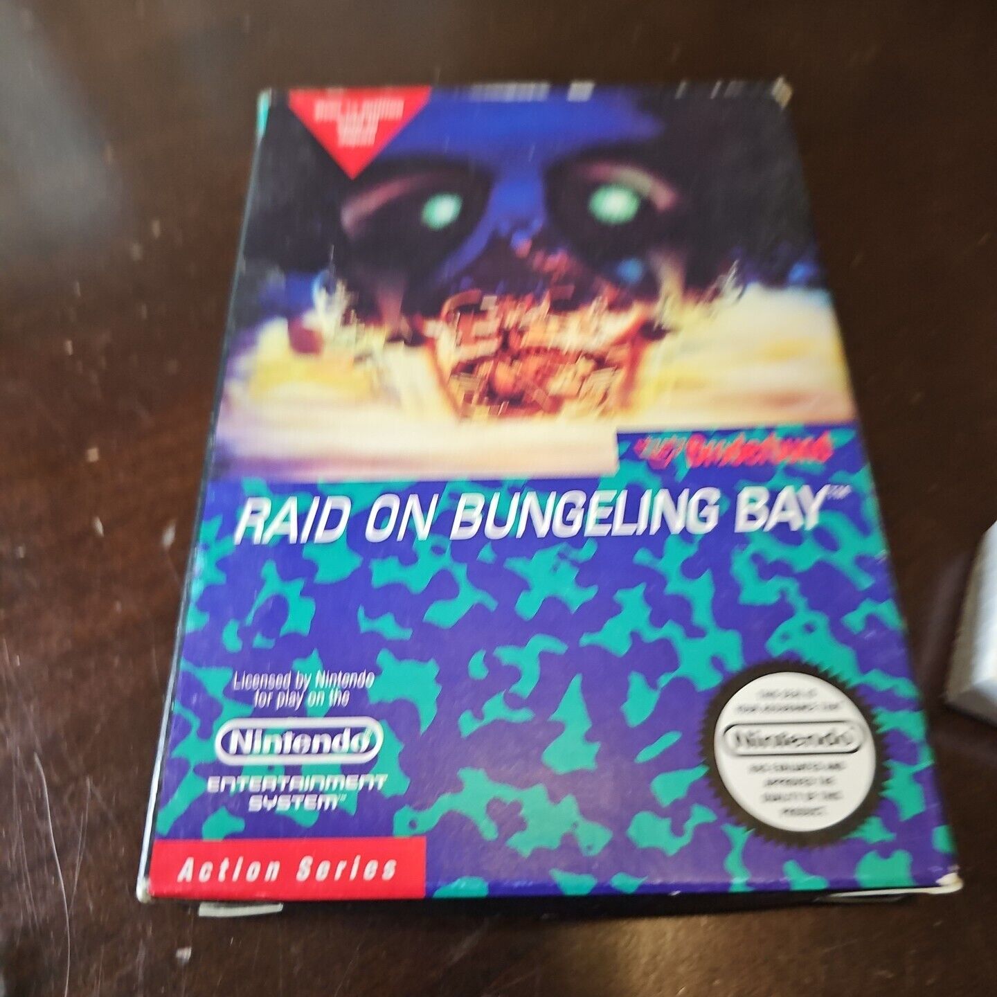 Raid On Bungeling Bay HANGTAB (Nintendo NES) Complete in Box GREAT Shape