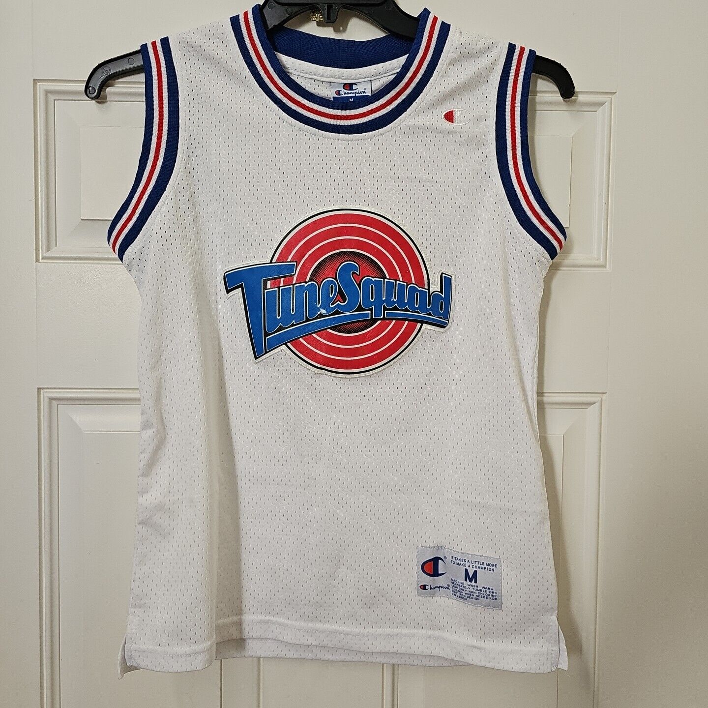 Vintage Michael Jordan Tune Squad Space Jam Jersey Mens M Authentic Champion