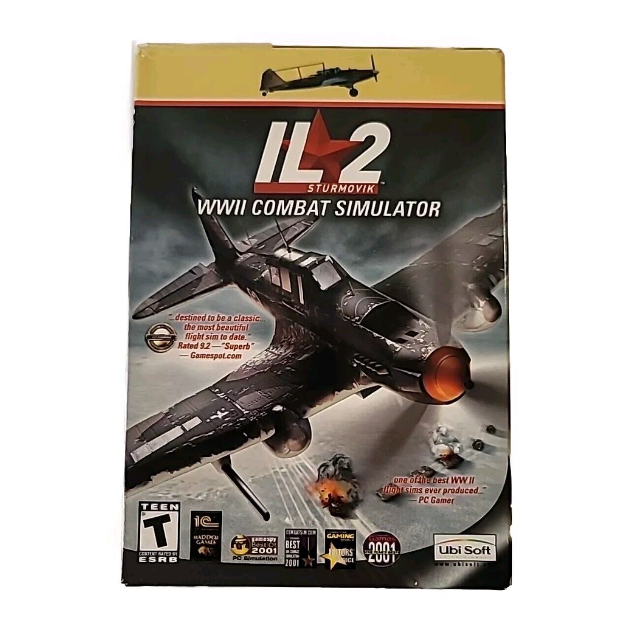 IL2 Sturmovik WWII Combat Simulator PC CD complete open box