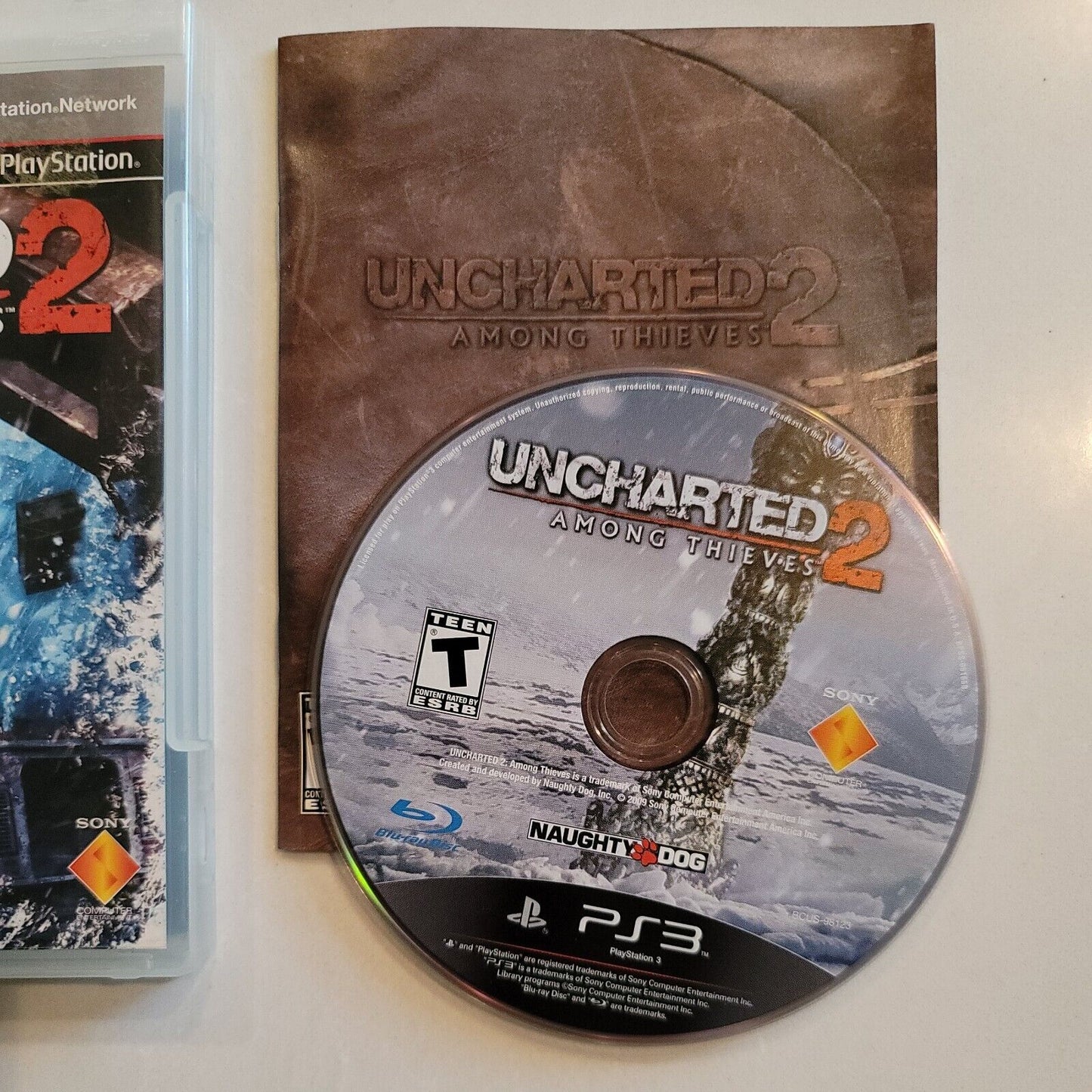 Uncharted 2: Among Thieves (Sony Playstation 3, 2009) COMPLETE CIB SB10