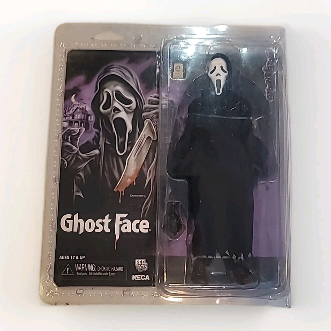 NECA Retro Cloth Ghost face 8” Scale Action Figure Brand New Sealed
